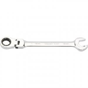 Image of Draper Expert Hi Torq Flexible Ratchet Combination Spanner 18mm