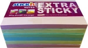 Image of Stickn Extra Sticky 76x7127mm Pastel Assorted PK6