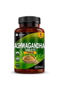 Image of Ashwagandha 1200mg Pure Root Extract - 365 Vegan Tablets