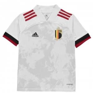Image of adidas Belgium Away Shirt 2020 Junior - White
