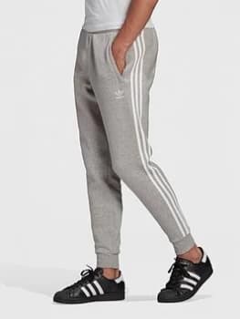 Image of adidas Originals 3-Stripe Pants - Medium Grey Heather Size XL Men