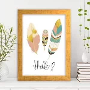 Image of AC3708766942 Multicolor Decorative Framed MDF Painting