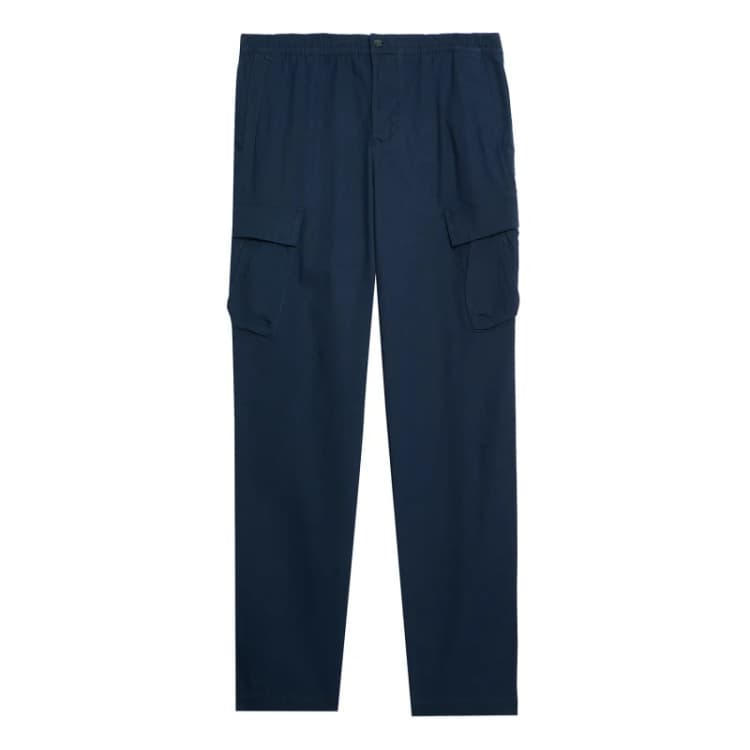 Image of Lyle & Scott Cargo Trousers Lyle & Scott Stretch Ripstop Bleu Male S