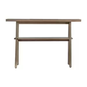 Image of Gallery Interiors Kyoto Brown Console Table