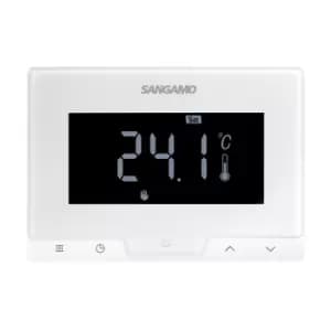 Image of Sangamo 7 Day WiFi Controllable Heating Thermostat White - CHOICERSTATWIFI