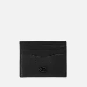 Image of Coach Pebble-Grain Leather Cardholder