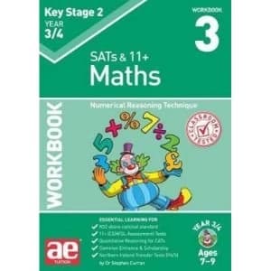 Image of KS2 Maths Year 3/4 Workbook 3 Numerical Reasoning Technique Paperback / softback 2018