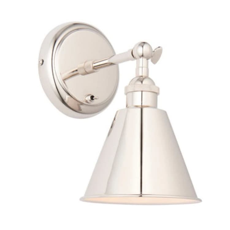 Image of EDITE Halle Wall Light in Bright Nickel chrome ONE SIZE