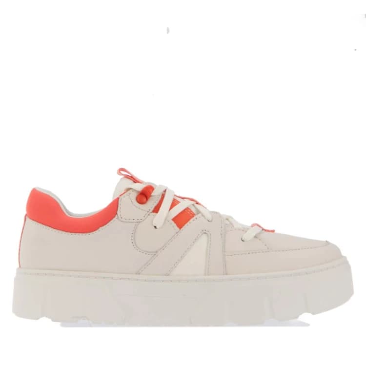 Image of Timberland Low Lace Up Sneakers - White White 5.5