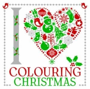 Image of I Heart Colouring Christmas Paperback