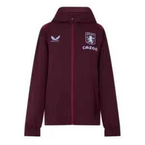 Image of Castore Aston Villa Rain Jacket Ladies - Purple