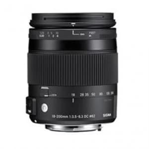 Image of 18 200mm f3.5 6.3 DC Macro OS HSM Sig