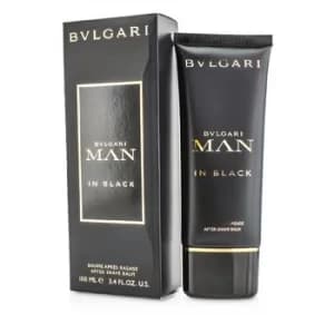 Image of Bvlgari Man In Black Aftershave Balm For Him 100ml