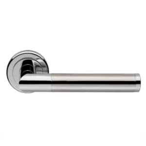 Image of Serozzetta - Trend Lever On Round Rose - Silver