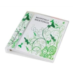 Image of Elba Polyvision Maxi A4 Presentation Binder Polypropylene 4 O Ring 40mm Clear Pack of 10