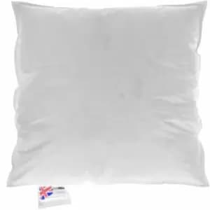Image of Goose Feather & Down Cushion Pad 30 x 30cm (12 x 12') - White - Homescapes