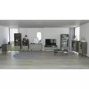 Image of small sideboard with 2 doors and drawer NE915