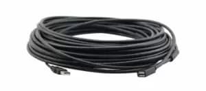 Image of Kramer Electronics CA-UAM/UAF-25 USB cable 7.6 m USB 2.0 USB A Black