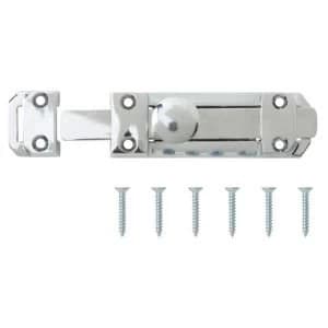 Image of BQ Chrome plated Brass Flat bolt L96mm