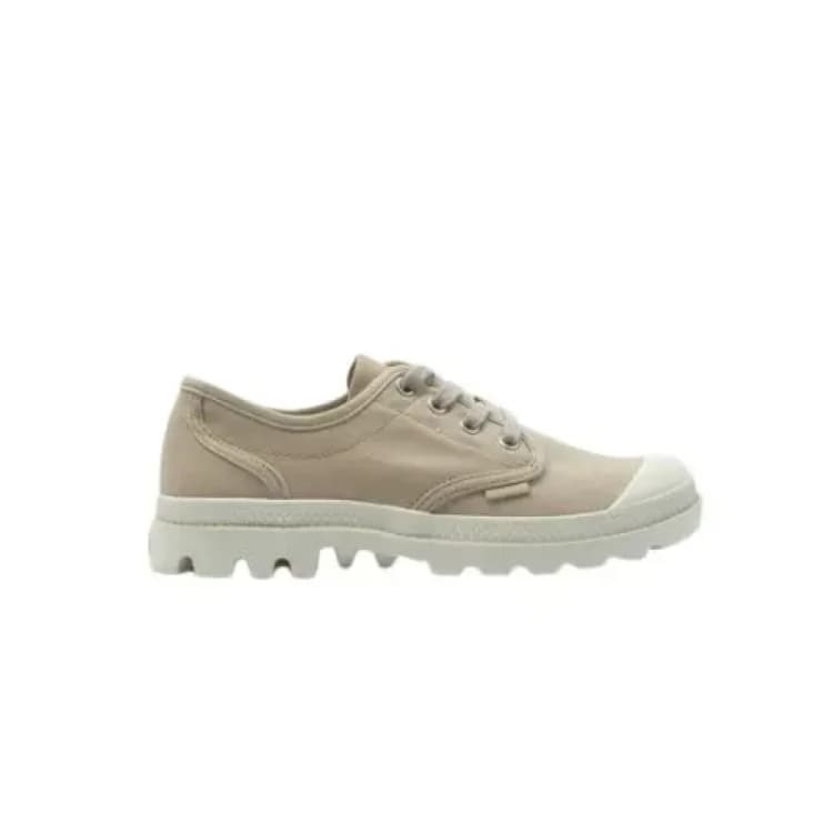 Image of Palladium Womens Trainers Palladium Pampa Oxford Beige Female 39