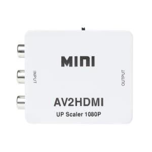 Image of Nikkai RCA Composite to HDMI Adapter - White