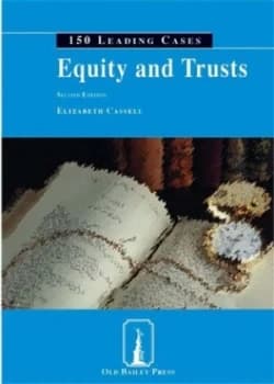 Image of Equity and Trusts by Sydney William Templeman Templeman and Elizabeth Cassell Paperback