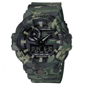 Image of Casio G-SHOCK Standard Analog-Digital Watch GA-700CM-3A - Khaki Camouflage