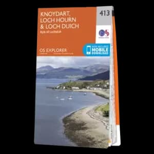 Image of Map of Knoydart, Loch Hourn & Loch Duich