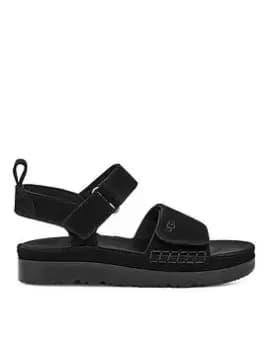 Image of UGG Goldestar Classic Sandal, Black, Size 2 Older