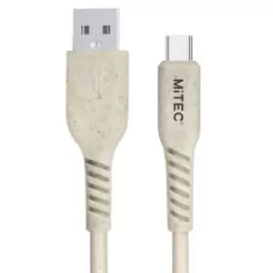 Image of MiTEC Biodegradable USB-C to USB-A Cable - 2m