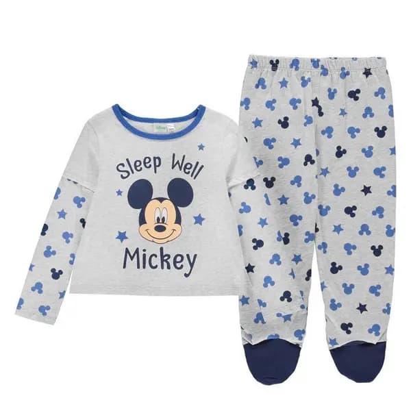 Image of Character Pyjama Set for Babies - Blue 0 - 3 Months