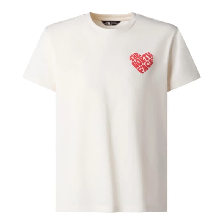 Image of The North Face TNF Brand Proud Tee Juniors White Dune female 12Y