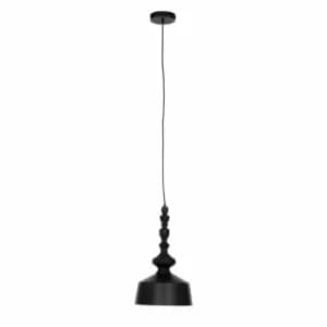 Image of Interiors By Ph Pendant Light Black/Gold Inside Iron 1 Bulb