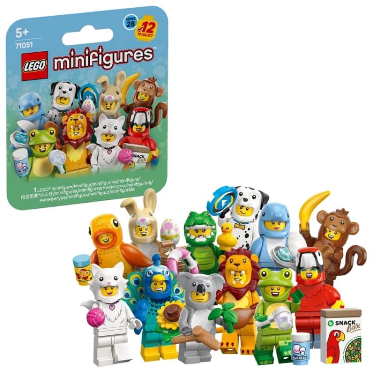 Image of LEGO Minifigures Animal Series 28 Mystery Box Toy 71051 1030395