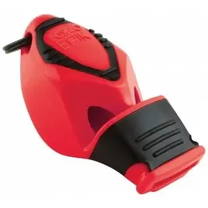 Image of Fox 40 Epik CMG Safety Whistle CW Wrist Lanyard Red