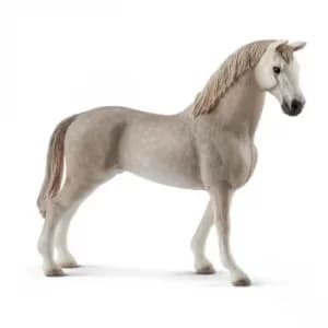 Image of Schleich Horse Club Holsteiner Gelding Toy Figure- Grey
