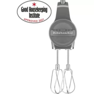 Image of KitchenAid 5KHMB732BDG 7 Speed Cordless Hand Mixer, Charcoal Grey