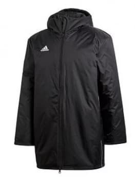 Image of adidas Core Stadium Jacket - Black, Size XL, Men