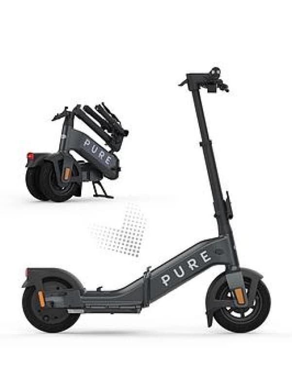 Image of Pure Pure Advance Flex Electric Scooter for Adults - Grey
