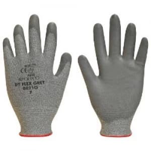 Image of Polyco Gloves Polyurethane Size 9 Grey