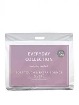 Image of Everyday Collection Soft Touch and Extra Bounce 7.5 Tog Duvet