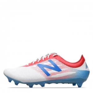 Image of New Balance Furon 2.0 Pro FG Football Boots - White/Red/Blue