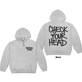 Image of The Beastie Boys - Check Your Head Unisex Large Hoodie - Grey