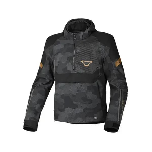 Image of Macna Traffiq Textile Waterproof Jacket Black Gray 3XL