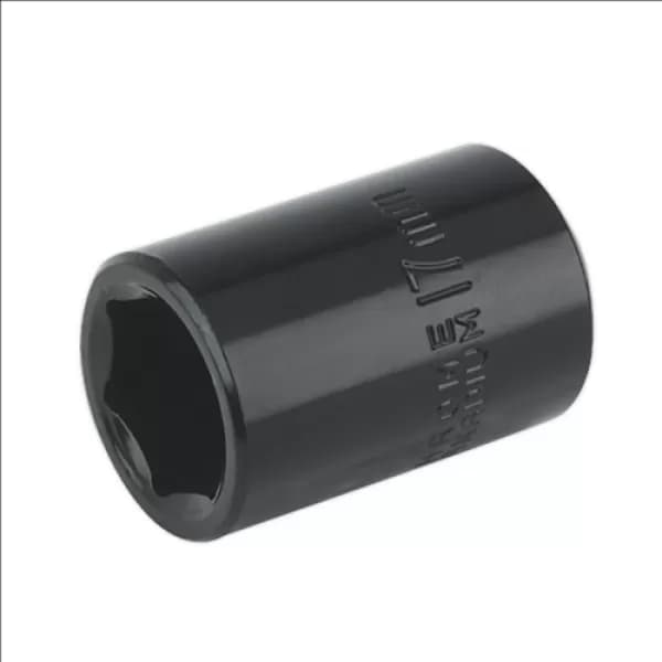 Image of Genuine SEALEY IS1217 Impact Socket 17mm 1/2Sq Drive