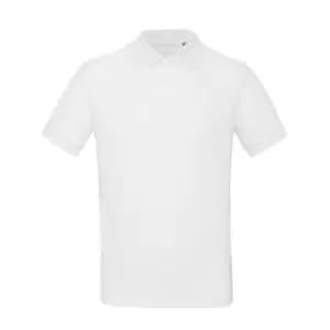 Image of B&C Mens Inspire Polo (2XL) (Snow)
