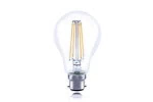 Image of Integral Classic Globe GLS Full Glass Omni-Lamp 8W 75W 2700K 1055lm B22 Non-Dimmable 330 deg Beam Angle