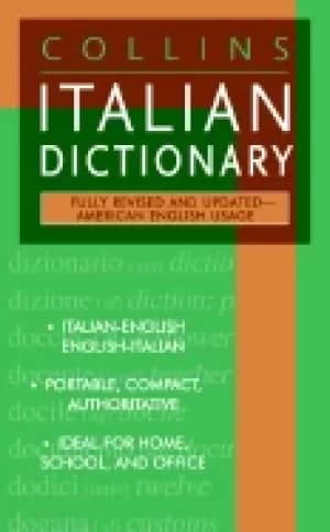 Image of collins italian dictionary american english usage