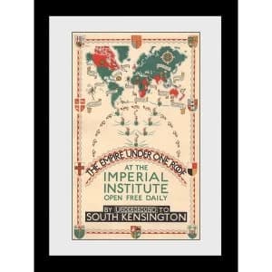 Image of Transport For London Empire Under One Roof 60 x 80 Framed Collector Print