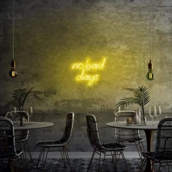 Image of No Bad Days - Yellow Yellow Wall Lamp